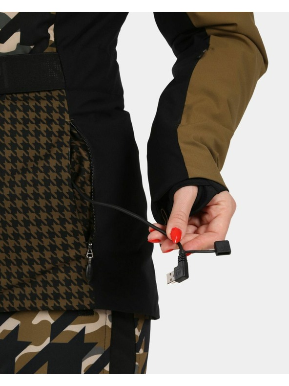 Kilpi Damen-Skijacke Kilpi CLAIR-W Khaki