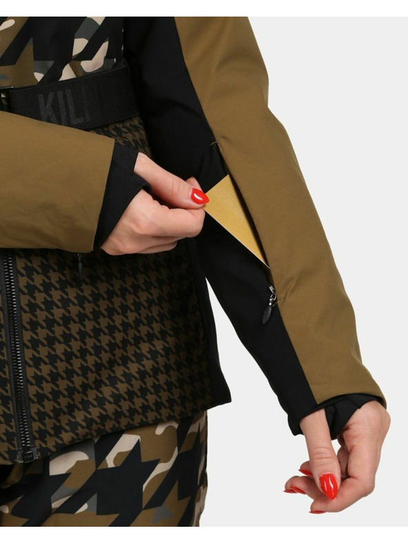 Kilpi Damen-Skijacke Kilpi CLAIR-W Khaki