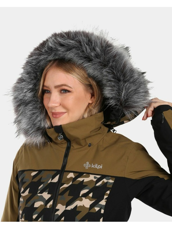 Kilpi Damen-Skijacke Kilpi CLAIR-W Khaki