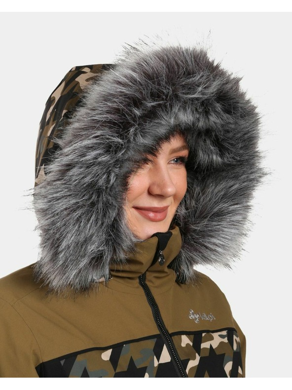 Kilpi Damen-Skijacke Kilpi CLAIR-W Khaki