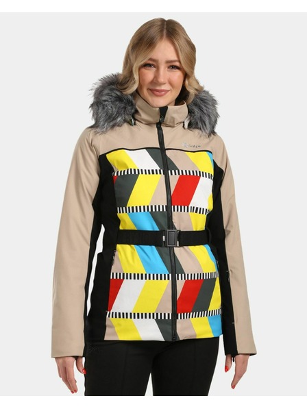 Kilpi Kilpi CLAIR-W Damen-Skijacke Beige