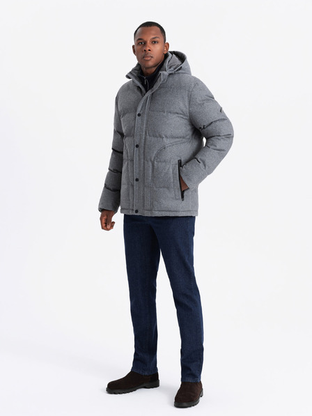 Ombre Clothing Herren Kapuzenjacke Ombre Kleidung