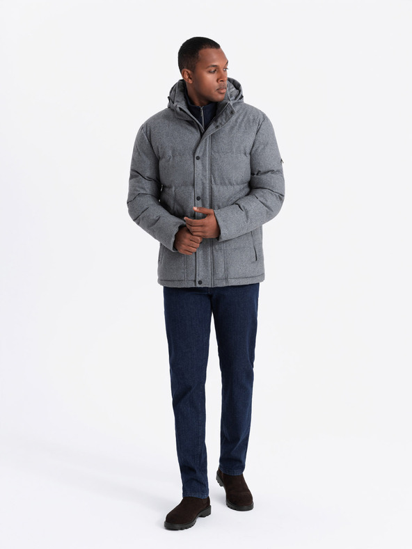 Ombre Clothing Herren Kapuzenjacke Ombre Kleidung