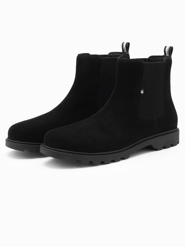 Ombre Clothing Herren Wildleder High Heel Schuhe Ombre Kleidung