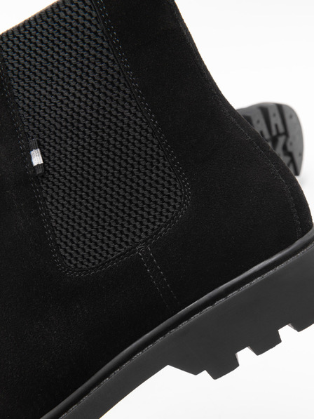 Ombre Clothing Herren Wildleder High Heel Schuhe Ombre Kleidung
