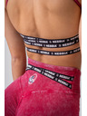 Nebbia Gewaschene Leggings mit hoher Taille LEGACY 777 XS,rot