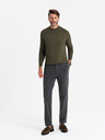 Ombre Clothing Herren Strick-Rollkragenpullover mit Viskose Ombre Kleidung