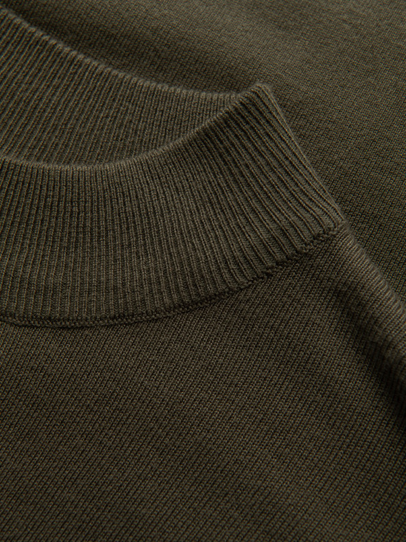 Ombre Clothing Herren Strick-Rollkragenpullover mit Viskose Ombre Kleidung