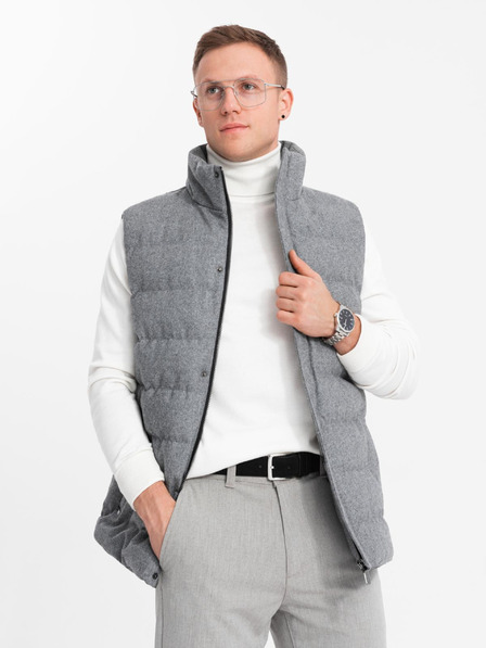 Ombre Clothing Ombre Clothing Herren Steppweste