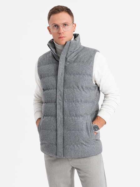 Ombre Clothing Ombre Clothing Herren Steppweste