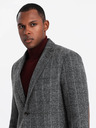 Ombre Clothing Elegante strukturierte Herren-Strickjacke Ombre Clothing