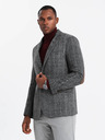 Ombre Clothing Elegante strukturierte Herren-Strickjacke Ombre Clothing