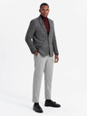 Ombre Clothing Elegante strukturierte Herren-Strickjacke Ombre Clothing