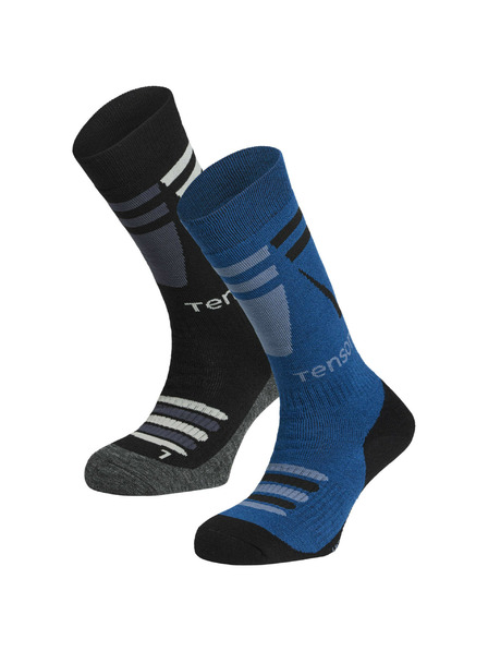 Tenson Unisex-Skisocken, 2er-Pack TENSON Core Ski Socks 2er-Pack blau