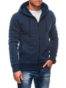 Edoti Herren-Kapuzenpullover BASIC mit Reißverschluss und Kapuze Edoti