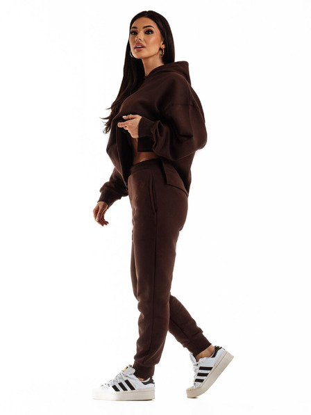 Edoti Braune Damen-Sweatpants Edoti