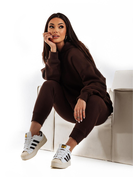 Edoti Braune Damen-Sweatpants Edoti
