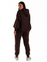 Edoti Braune Damen-Sweatpants Edoti