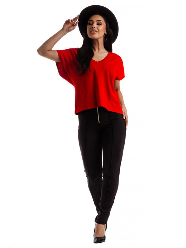 Edoti Rotes Damen-T-Shirt Edoti