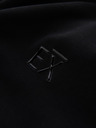 Ombre Clothing Herren T-Shirt SLIM FIT mit V-Ausschnitt und Elastan und Aufdruck schwarz Ombre Kleidung