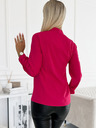 numoco Rosa Damenbluse mit Krawatte vorne Numoco