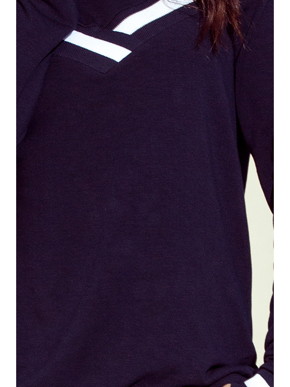 numoco Dunkelblaues Damen-Sweatshirt von Numoco