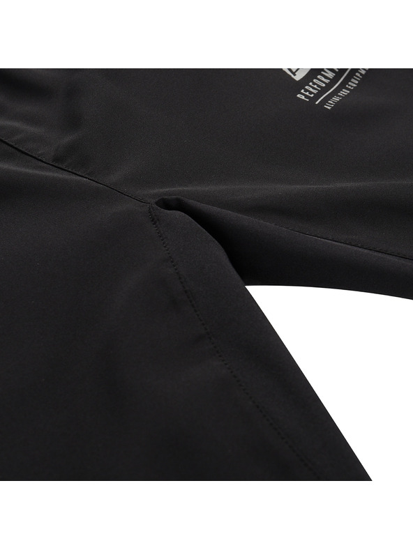 ALPINE PRO Schnell trocknende Kinderhose ALPINE PRO ZERECO schwarz
