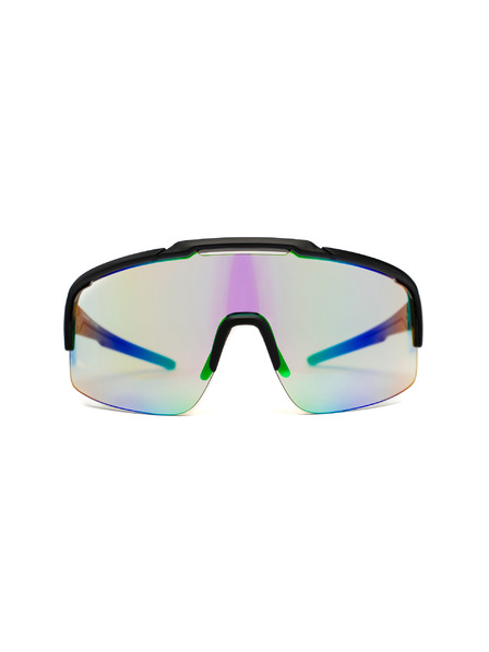 Horsefeathers Recoil photochromic Sonnenbrille - mattschwarz/spiegelgrün HORSEFEATHERS