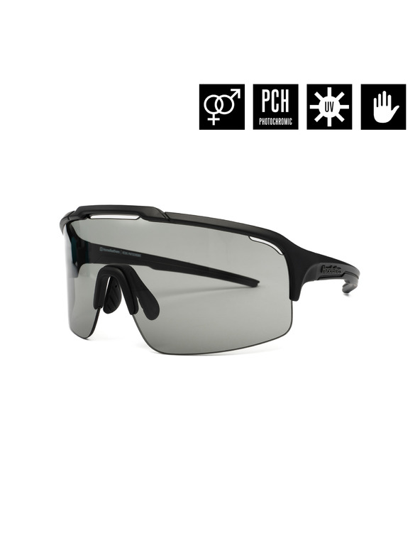 Horsefeathers Recoil photochromic Sonnenbrille - matt schwarz/grau HORSEFEATHERS