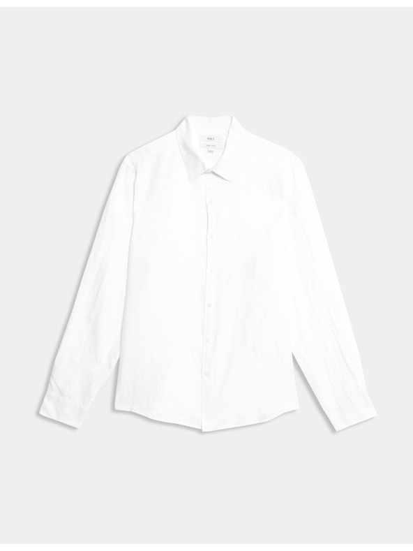 Marks & Spencer Pure linen shirt Marks & Spencer white