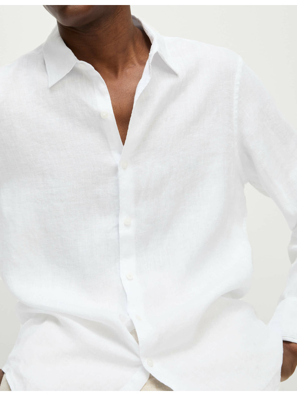 Marks & Spencer Pure linen shirt Marks & Spencer white
