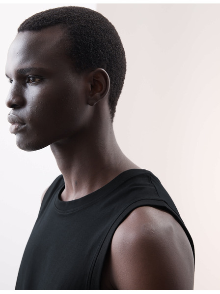 Marks & Spencer Trägertop aus reiner Supima® Baumwolle mit Rundhalsausschnitt Marks & Spencer schwarz