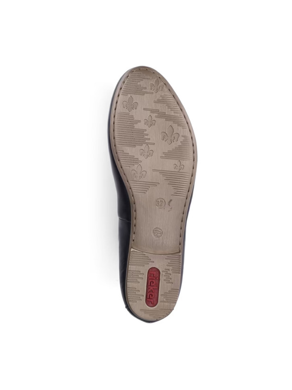 Rieker Black leather ballet flats Rieker