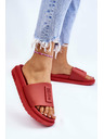 BIG STAR SHOES Damen Big Star Rote Hausschuhe