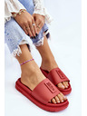 BIG STAR SHOES Damen Big Star Rote Hausschuhe