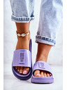 BIG STAR SHOES Modische Big Star Hausschuhe für Frauen - lila: