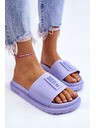 BIG STAR SHOES Modische Big Star Hausschuhe für Frauen - lila: