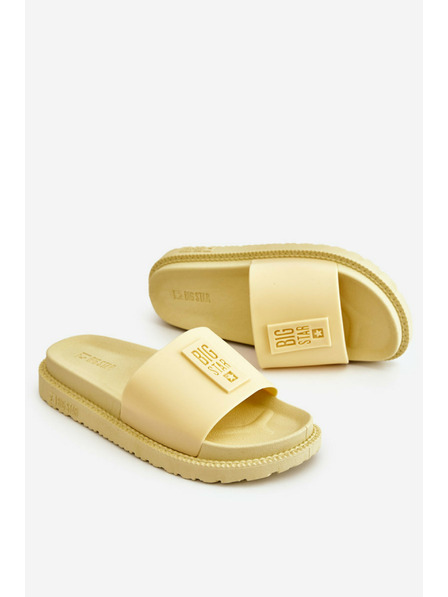 BIG STAR SHOES Damen Big Star Hausschuhe - Gelb