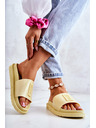 BIG STAR SHOES Damen Big Star Hausschuhe - Gelb