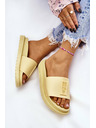 BIG STAR SHOES Damen Big Star Hausschuhe - Gelb