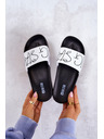 BIG STAR SHOES Frauen Big Star Schwarz und Weiß Hausschuhe