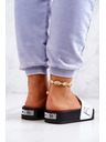 BIG STAR SHOES Frauen Big Star Schwarz und Weiß Hausschuhe