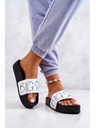 BIG STAR SHOES Frauen Big Star Schwarz und Weiß Hausschuhe