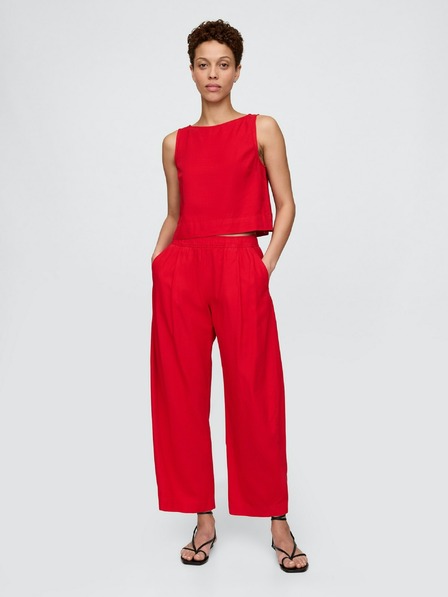 GAP Damen Leinenhose Easy Barrel GAP