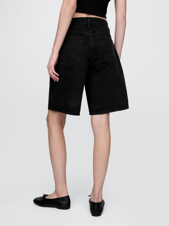 GAP Damen Denim-Shorts Mid Rise Longline GAP