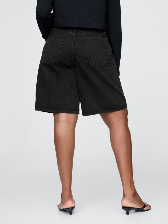 GAP Damen Denim-Shorts Mid Rise Longline GAP