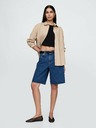 GAP Damen Denim-Shorts Mid Rise Longline GAP