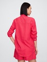 GAP Damen Leinenhemd Easy Shirt GAP