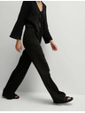 Marks & Spencer Pants with drawstring, made of pure cotton Marks & Spencer black