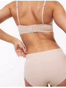 Marks & Spencer Shorty panties without visible hems with high waist, 3-pack Marks & Spencer beige